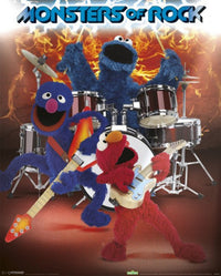 Sesame Street Monsters of Ro Poster Print - 16x20