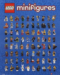 Lego Mini Figures Poster Print - 16x20 Rolled Poster
