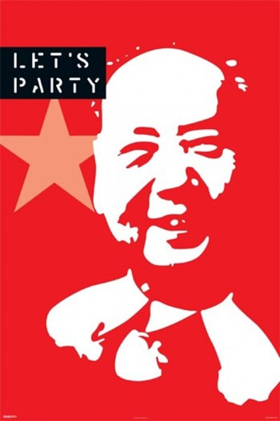 Let's Party poster by Steven Chastain, vibrant celebration artwork.