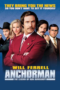 Anchorman Group Poster Print - 22x34 Rolled Poster