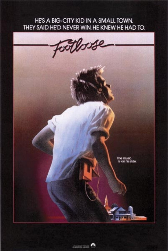 Footloose Movie Poster Print - 24x36 Rolled Poster