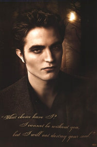 Twilight 2 New Moon Edward Quote Poster Print