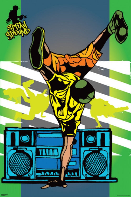 Sprayground B-Boy Poster Print - 22x34 Rolled Art