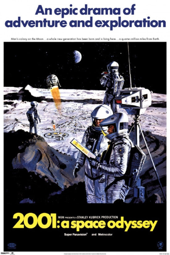 2001: A Space Odyssey Rolled Poster Print - 24x36
