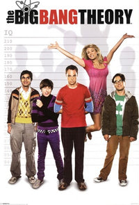 Big Bang Theory Rolled Poster Print - 22x34