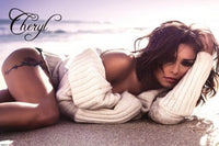 Cheryl Cole Beach Poster Print - Rolled Poster 34x22