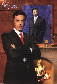 Colbert Report Painting Poster Print - 22x34 Rolled Poster