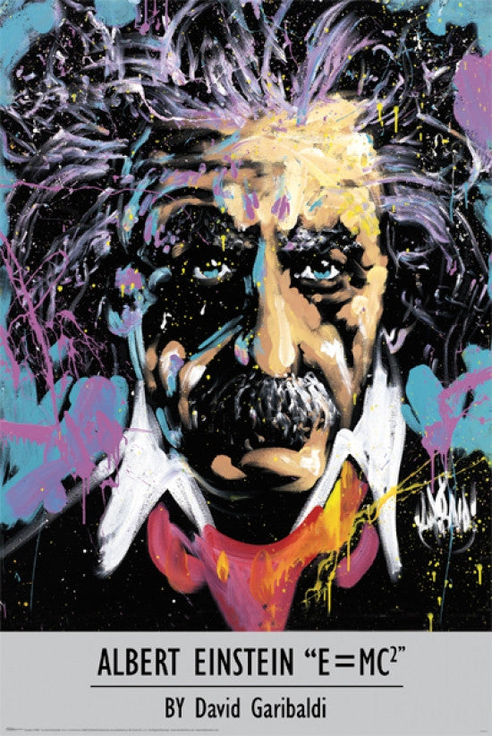 Albert Einstein Poster Print by David Garibaldi - 22x34