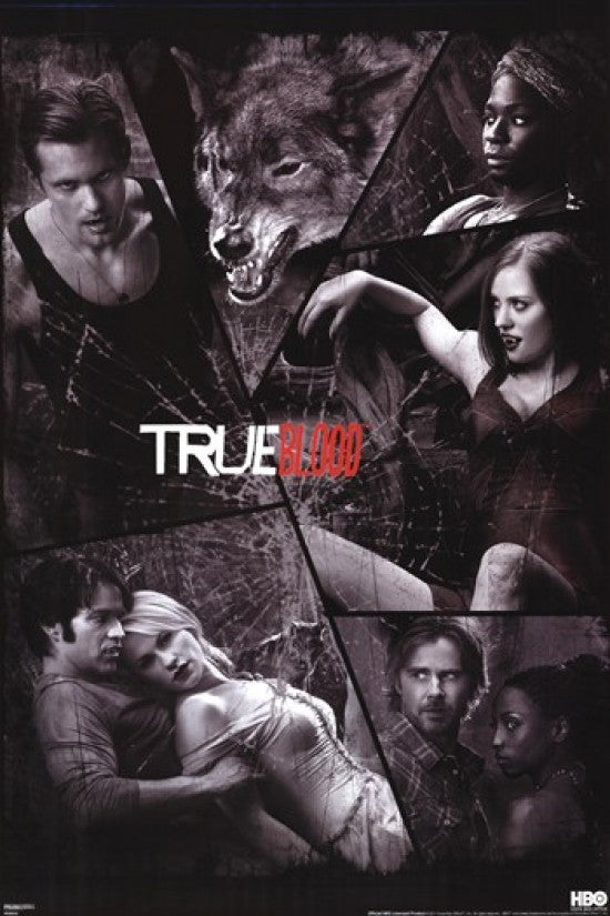 True Blood - Shattered Mirror Rolled Poster Print (22x34)