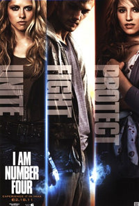 I Am Number 4 Characters Poster Print - 24x36
