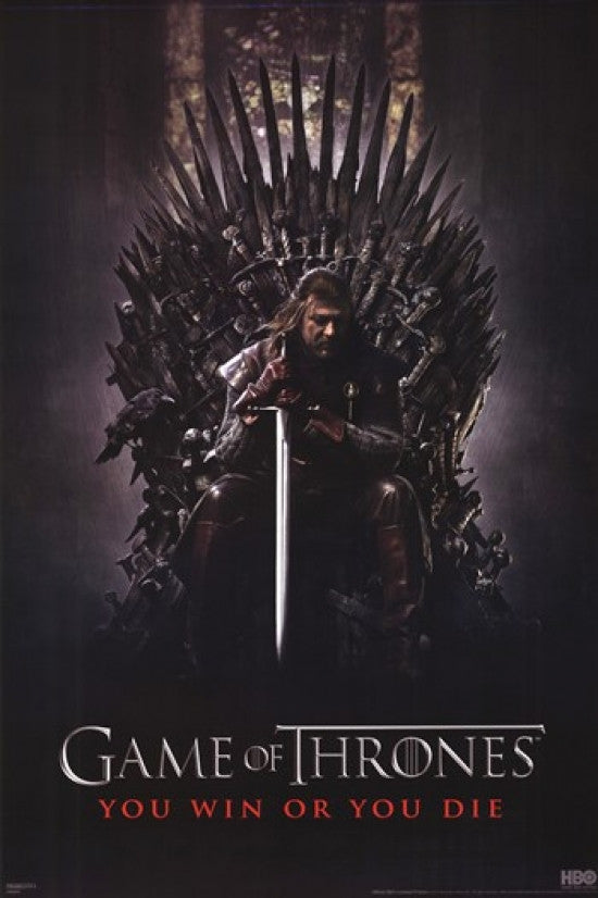 Game of Thrones Iron Throne Poster Print - 22x34