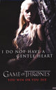 Game of Thrones Khaleesi Daenerys Targaryen Gentle Heart Poster Print