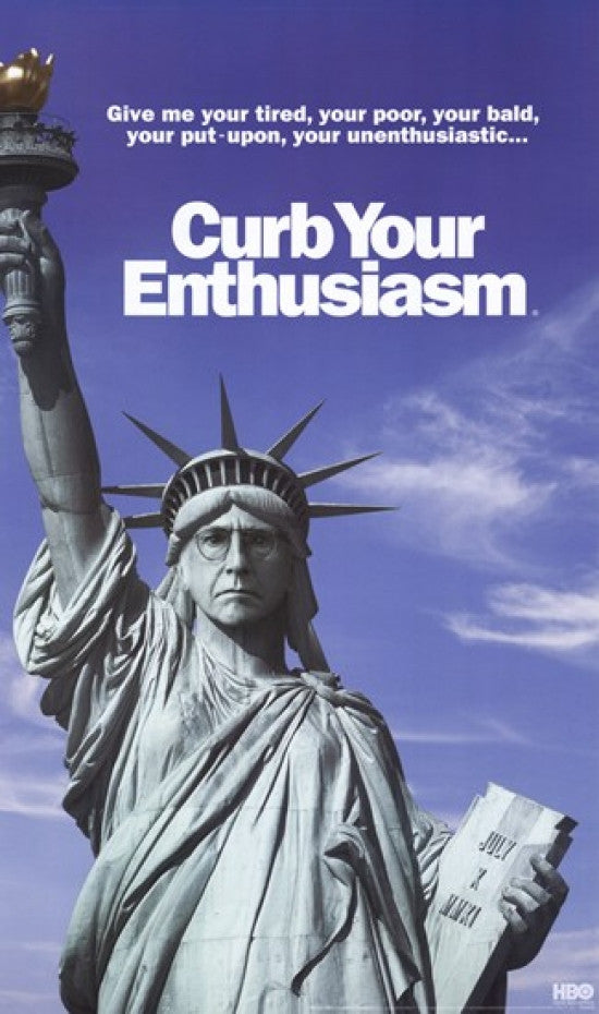 Curb Your Enthusiasm - Statue of Liberty Poster Print 24x36