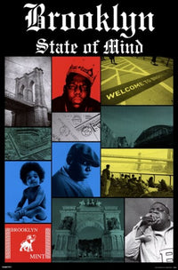 Notorious B.I.G. Brooklyn State Poster Print - 22x34