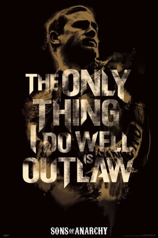 Sons of Anarchy - Outlaw Poster Print (24x36)