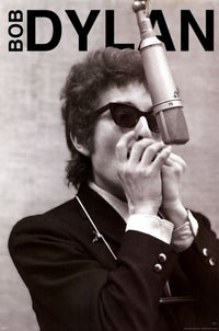 Bob Dylan Harmonica Poster Print - 24x36 Rolled Art