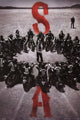 Sons of Anarchy Bike Circle Poster Print showcasing the iconic motorcycle club.