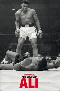 Muhammad Ali vs. Sonny Liston First Round Poster Print
