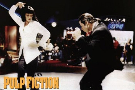 Pulp Fiction Dance Poster Print - 34x22 Rolled Poster