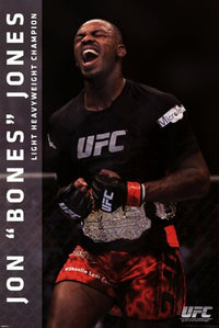 UFC Jon Jones Poster Print - 24x36 Rolled Artwork