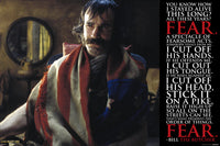 Gangs of New York - Bill the Butcher Quote Poster Print 36x24