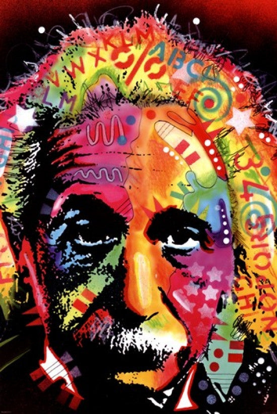 Albert Einstein Poster Print by Dean Russo - 22x34