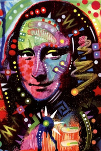 Mona Lisa Art Poster Print by Dean Russo (24x36)