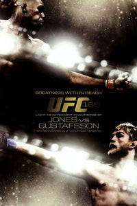 UFC Jones vs. Gustafsson Poster Print - 24x36 Rolled Poster