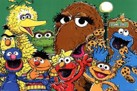 Sesame Street Group Poster Print - Fun for All Ages
