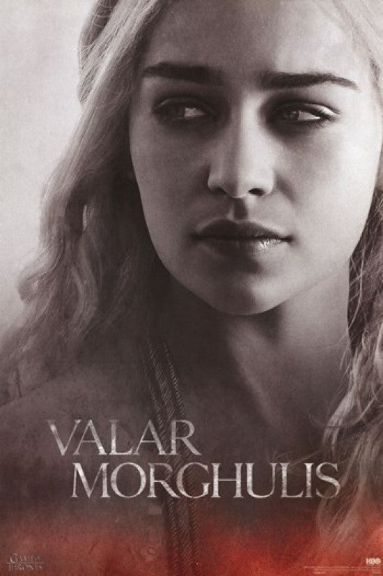 Game of Thrones Season 4 Khaleesi Daenerys Targaryen Poster Print