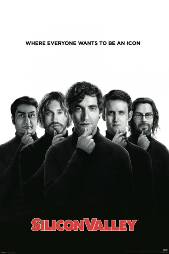 Silicon Valley Poster Print - 36x24 Rolled Art