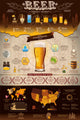 Beer Brewing Process Poster Print - 22x34