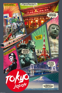 Tokyo Japan Poster Print - A Captivating Cityscape