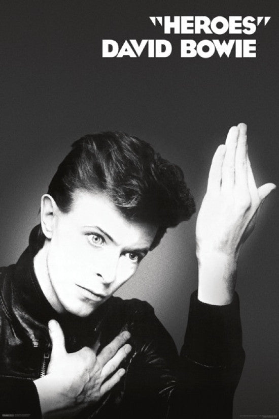 David Bowie - Heroes Poster Print 24x36