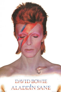 David Bowie Aladdin Sane Poster Print - 24x36 Rolled Art