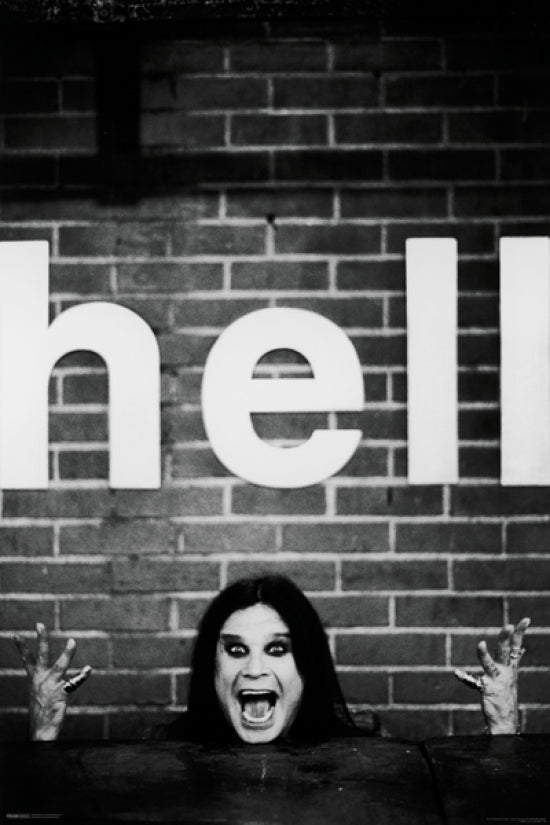 Ozzy Osbourne Hell Poster - 24x36 Premium Print