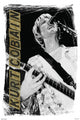 Kurt Cobain Singing Black and White Poster Print (24x36)