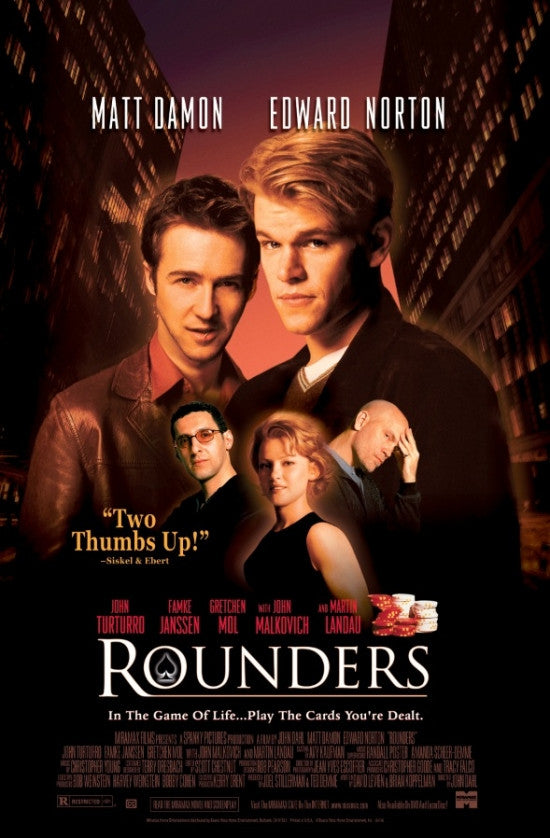 Rounders One Sheet Rolled Poster Print - 22x34