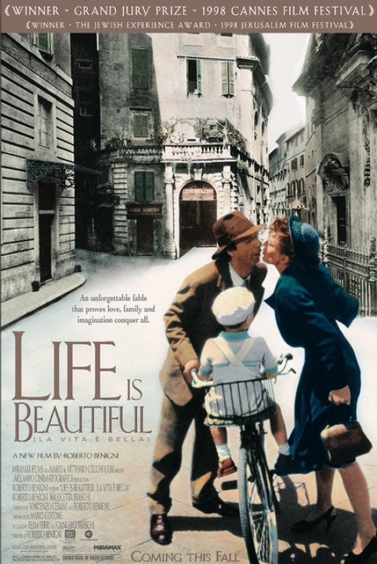 Life Is Beautiful One Sheet Poster Print - 22x34