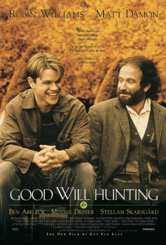 Good Will Hunting One Sheet Poster Print - 24x36