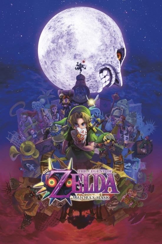 Zelda - Majora's Mask Poster Print (22x34) - Rolled Poster