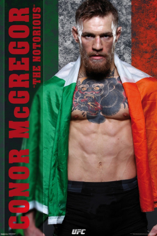 UFC Conor McGregor Rolled Poster Print - 24x36