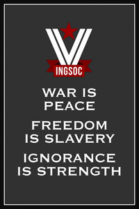 War Is Peace - Ingsoc Poster Print (24x36) - Rolled Poster