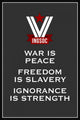 War Is Peace - Ingsoc Poster Print (24x36) - Rolled Poster