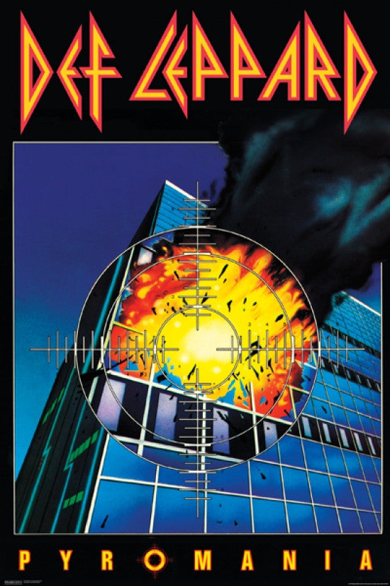 Def Leppard - Pyromania Rolled Poster Print (24x36)
