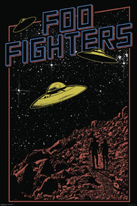 Foo Fighters Poster Print - 24x36 Rolled Poster