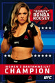 UFC Ronda Rousey Reebok Poster Print - 24x36