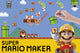 Vibrant Mario Maker poster showcasing a creative gaming theme.