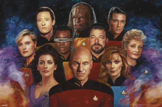 Star Trek: The Next Generation Rolled Poster Print