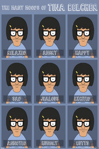 Bob's Burgers - Moods of Tina Rolled Poster Print